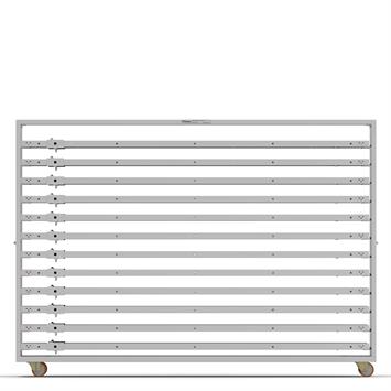 Chariot Passeur 58x280 cm (Inox)