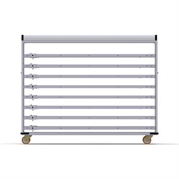 Chariot passeur avec système enfermé 58x400 cm