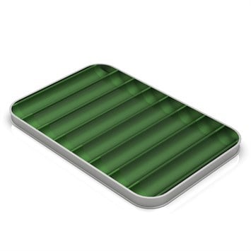 Poêle revêtue à Baguette 8 Canaux Transversaux, 59x80 cm