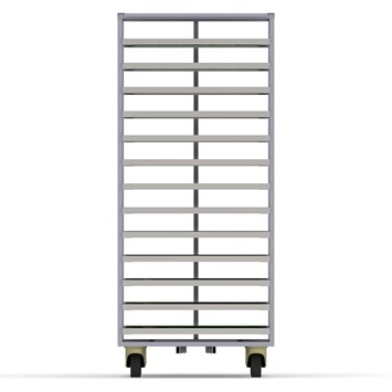 Chariot pour Four Rotatif 59x80 cm