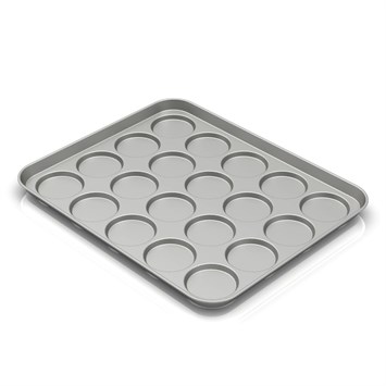 Poêle d’aluminium pour Hamburger 59x80 cm