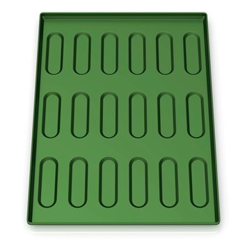 Poêle revêtue à Sandwich 60x80 cm