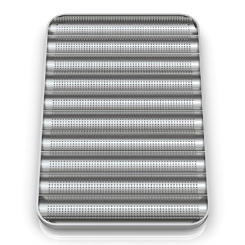 Poêle à Baguette 10 Canaux Transversaux, 60x90 cm