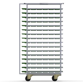 Chariot pour Four Rotatif 74x98 cm