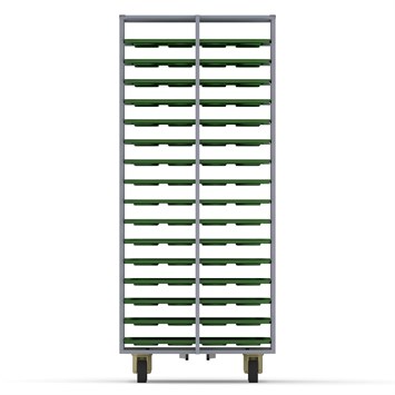 Chariot pour Four Rotatif 74x98 cm