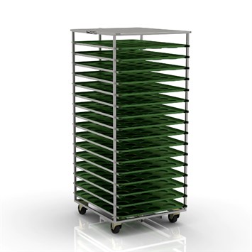 Chariot pour Four Rotatif 74x98 cm (Inox)