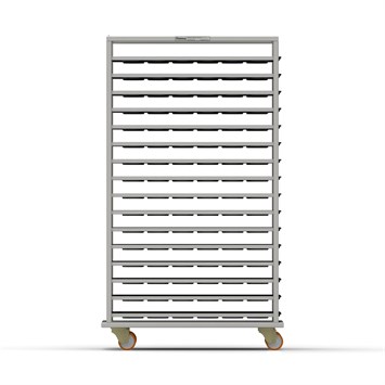 Chariot de Poêles 74x98 cm (Inox)