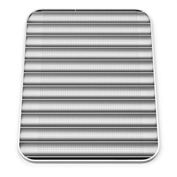 Poêle à Baguette 11 Canaux Transversaux, 80x100 cm