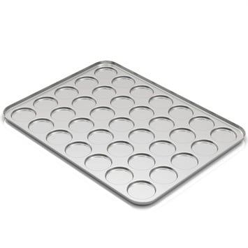 Poêle d’aluminium pour Hamburger 80x100 cm