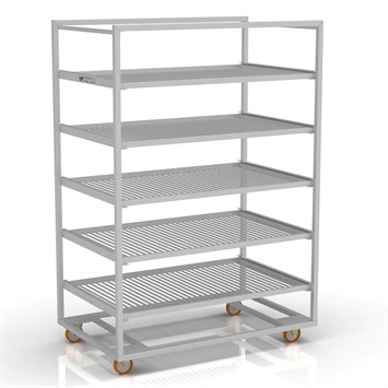 Chariot Refroidisseur de Pain 80x120 cm (Inox)