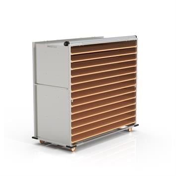 Chariot passeur en bois avec Système enfermé 80x120 cm (Inox)