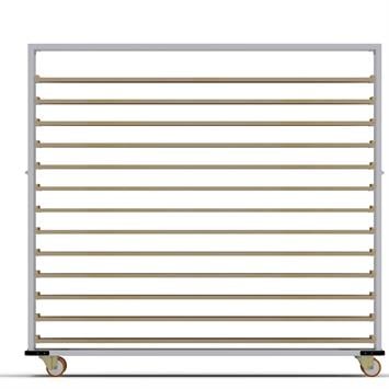 Chariot Passeur en bois 80x180 cm