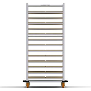 Chariot Passeur en bois 80x180 cm