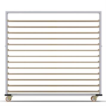 Chariot Passeur en bois 80x180 cm