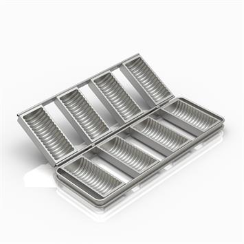 Poêle à Pain de Toast en Rouleau 9x4x22 cm