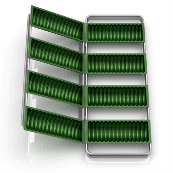 Poêle revêtue pour Pain de Toast 9x4x22 cm