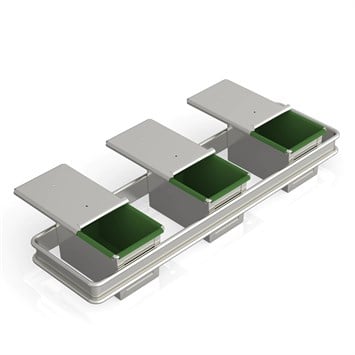 Avec Set Moule à Pain de Mie 9x9x14 cm