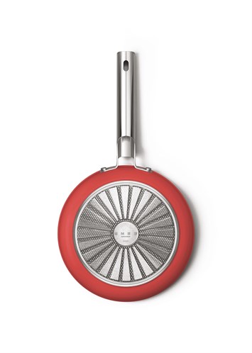 Smeg - Cookware 50s Style Red Pan 24 cm