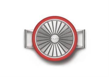 Smeg - Cookware 50S Style Kırmızı Tencere Cam Kapaklı 26 cm