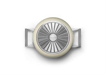 Smeg - Cookware 50 S Style Krem Tencere Cam Kapaklı 24 cm