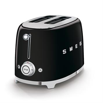Smeg Black 1x2 Toaster