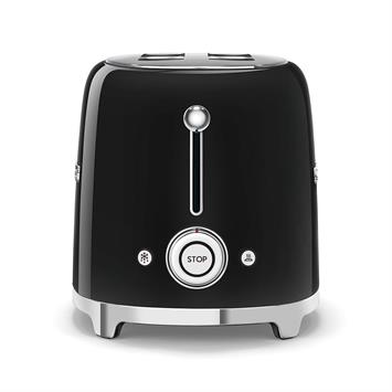 Smeg Black 1x2 Toaster
