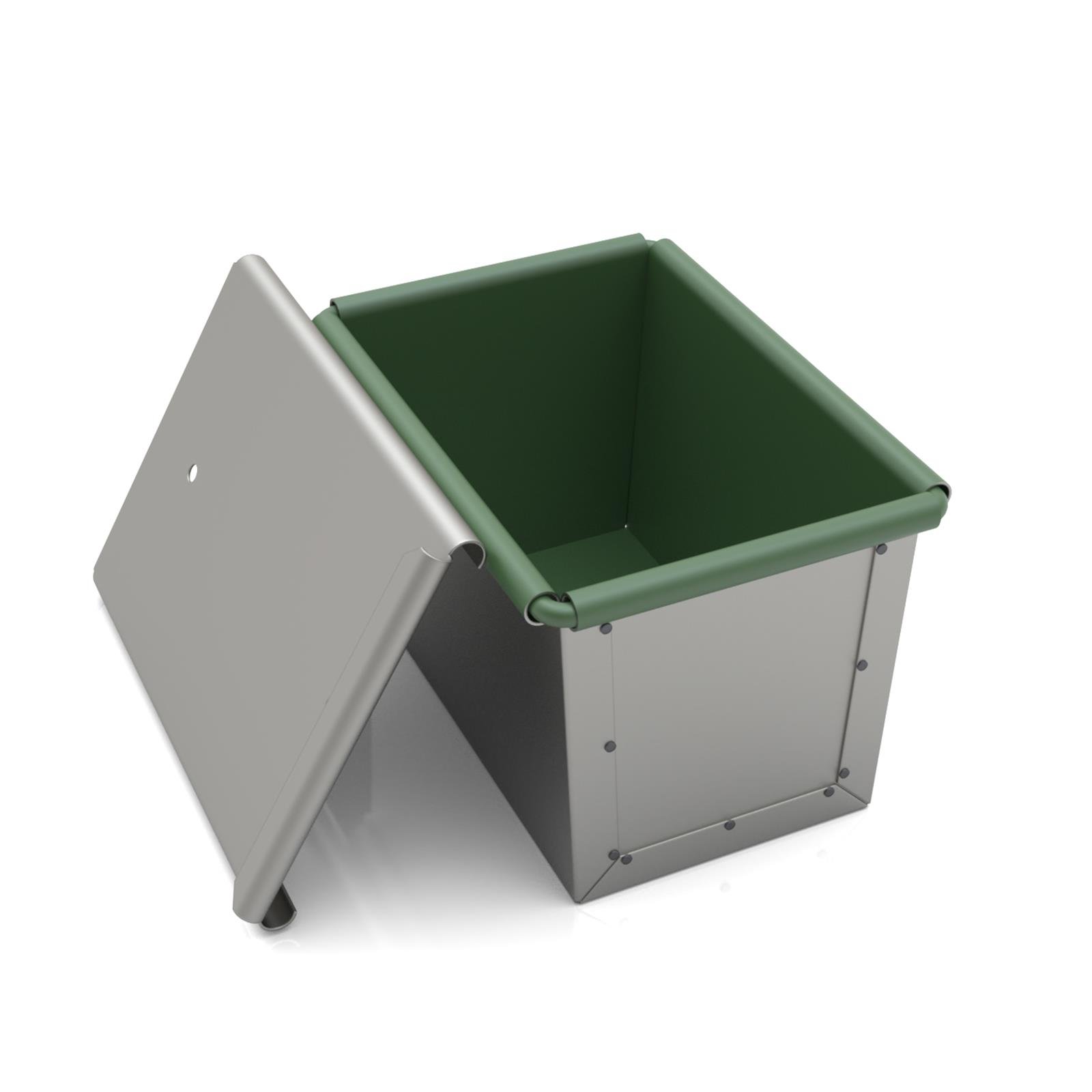 11x11x16 cm Ekmek Kalıbı, Kaplamalı