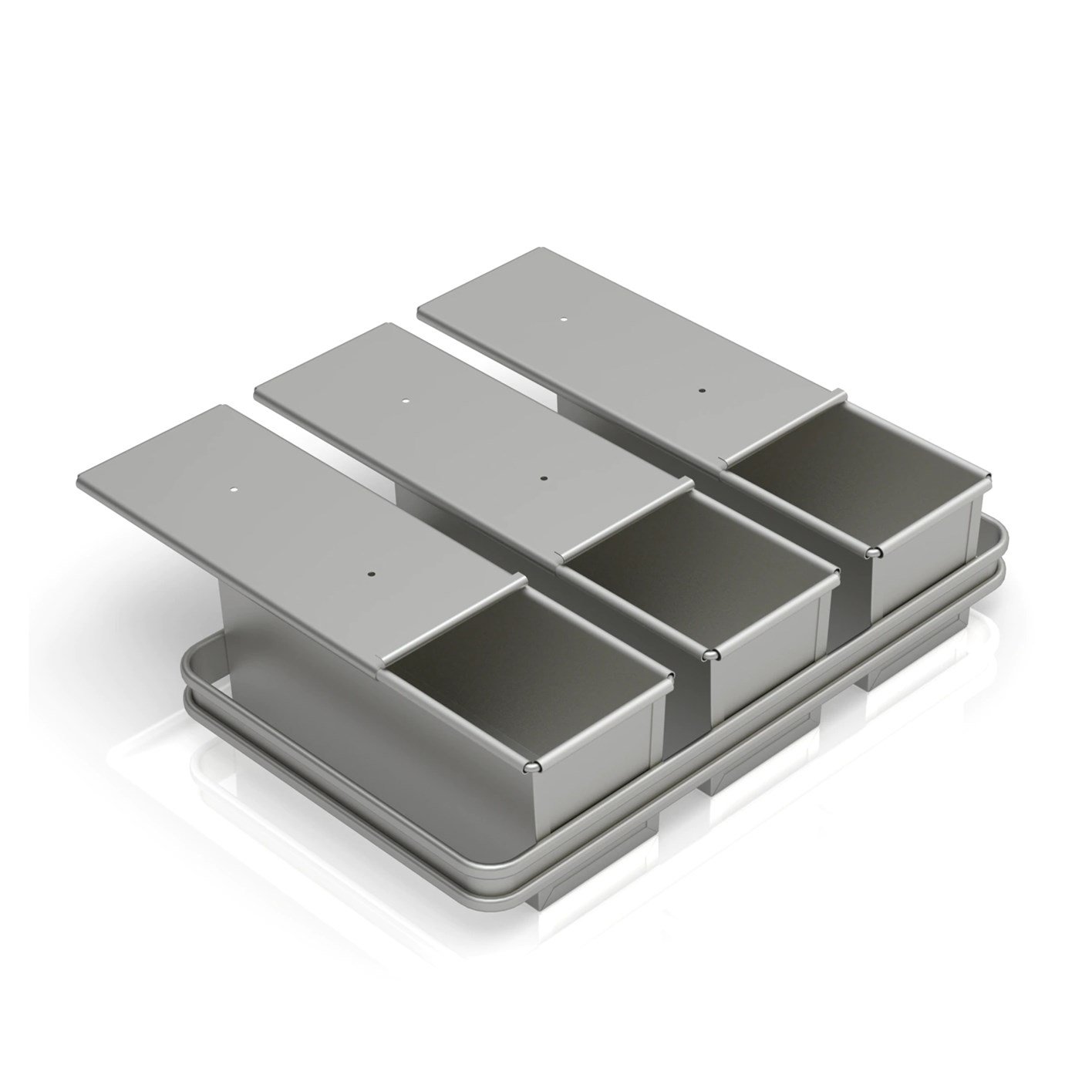 12,5x13x32 cm Set Tost Tavası