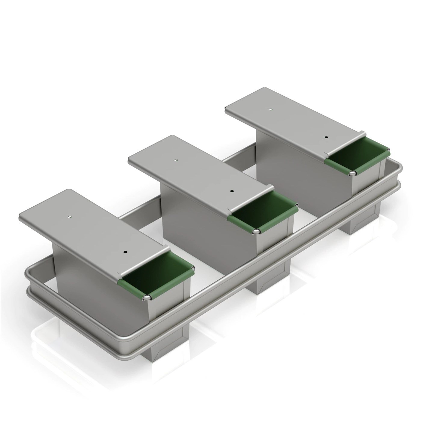 12x8x20 cm Set Tost Tavası, Kaplamalı