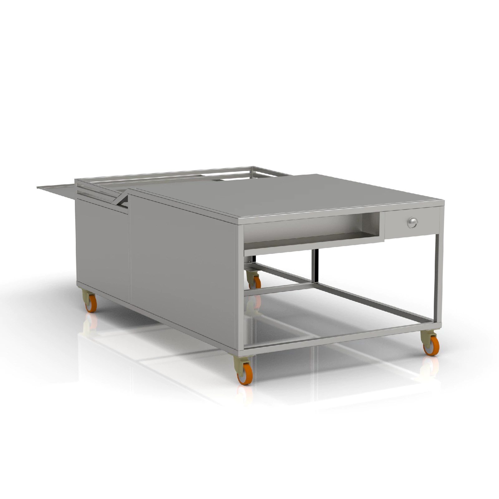 140x200 cm Tek Katlı Ekmek Çıkarma Tezgahı