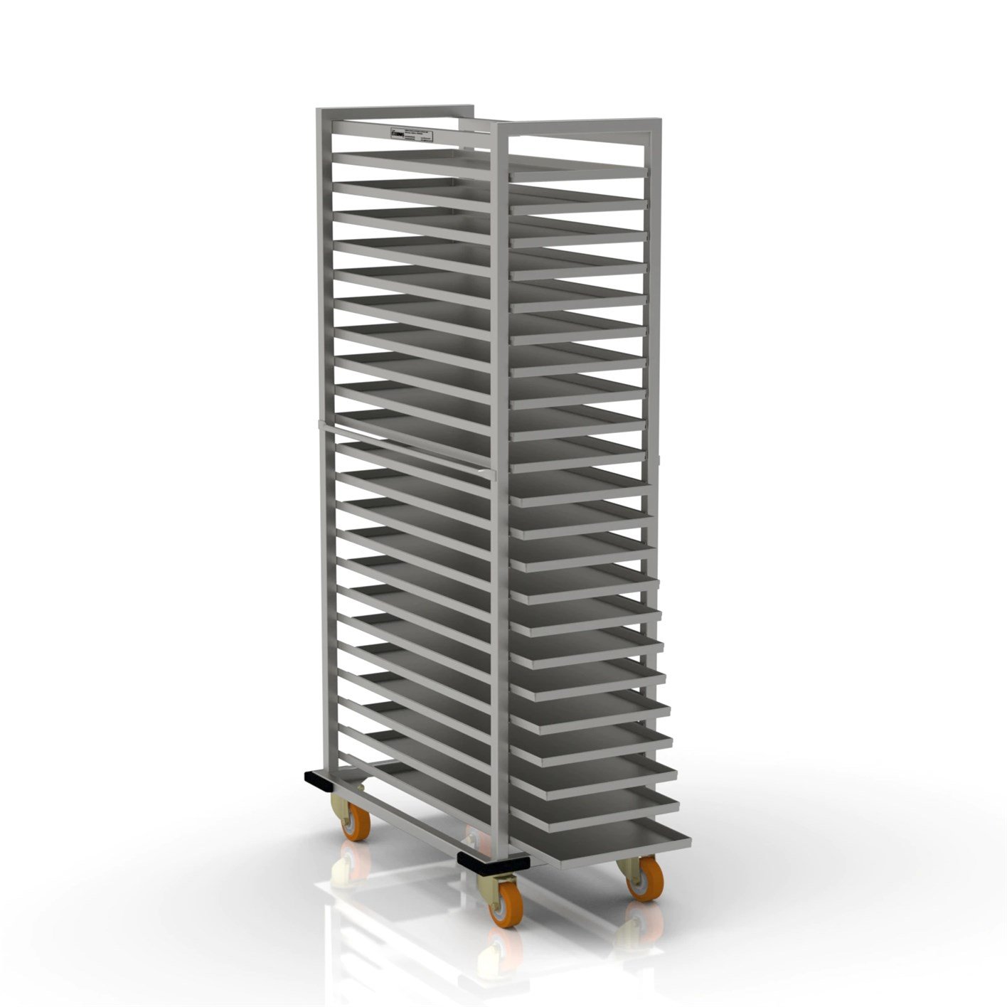 34x84 cm Poğaça-Simit Tava Arabası (İnoks)