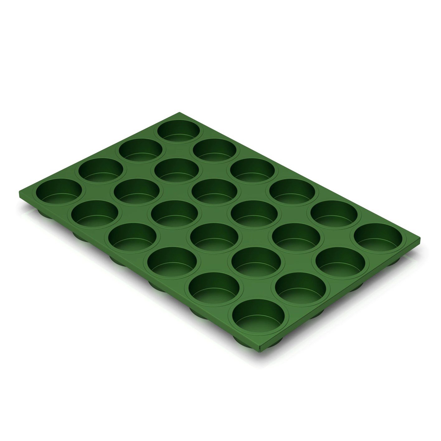 40x60 cm Düz Muffin Kek Tavası, Kaplamalı