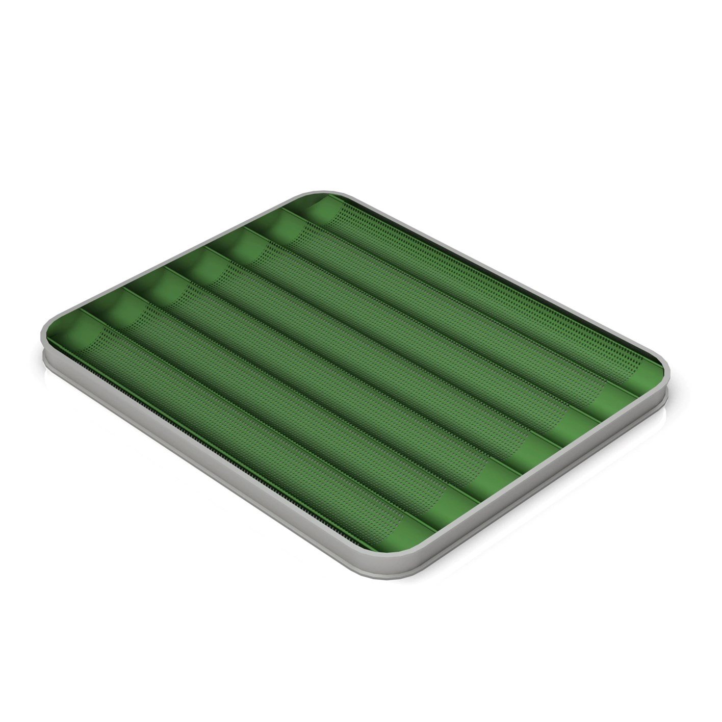 Poêle revêtue à Baguette 7 Canaux Longitudinaux 59x80 cm