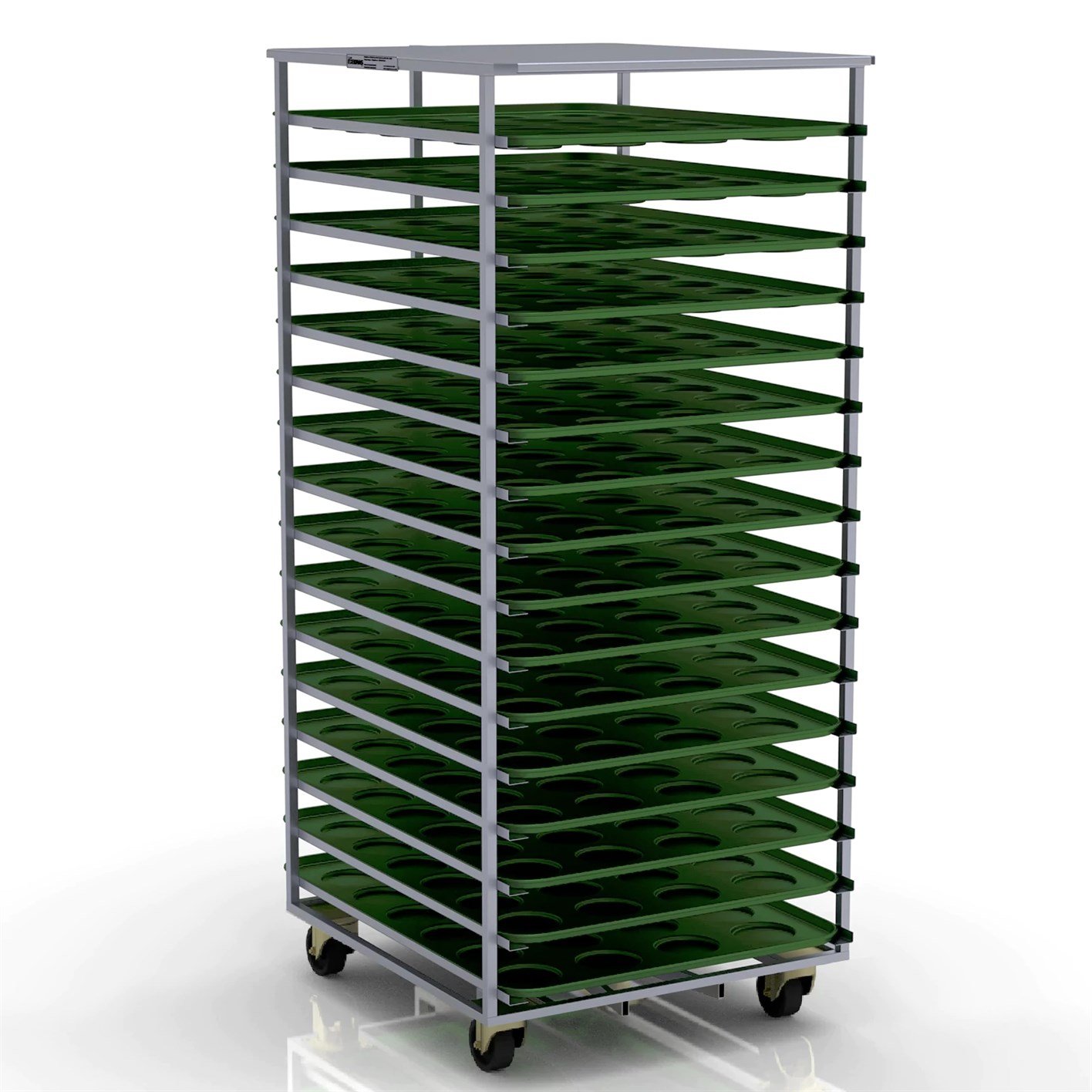 74x98 cm Döner Fırın Tava Arabası