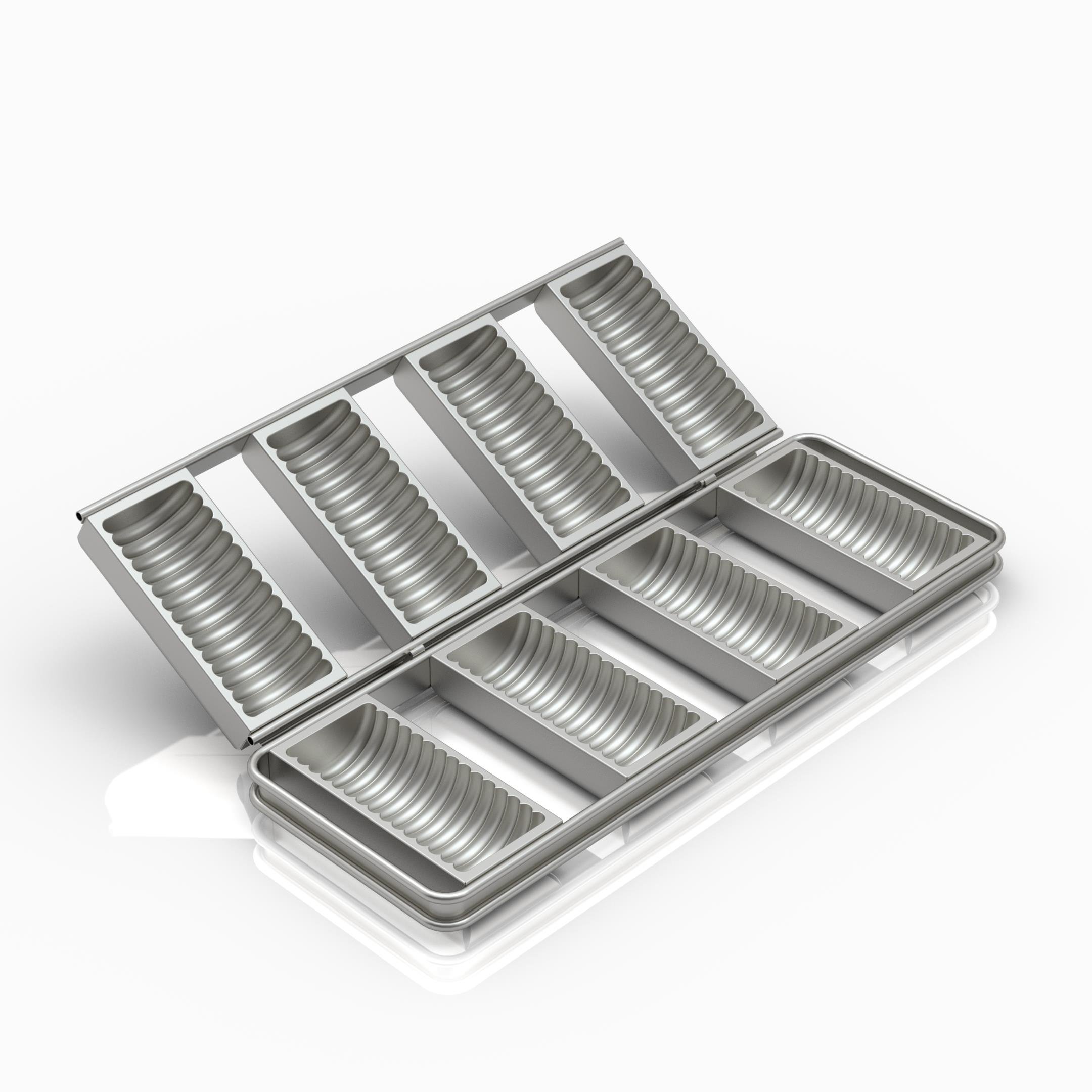 Poêle à Pain de Toast en Rouleau 9x4x22 cm