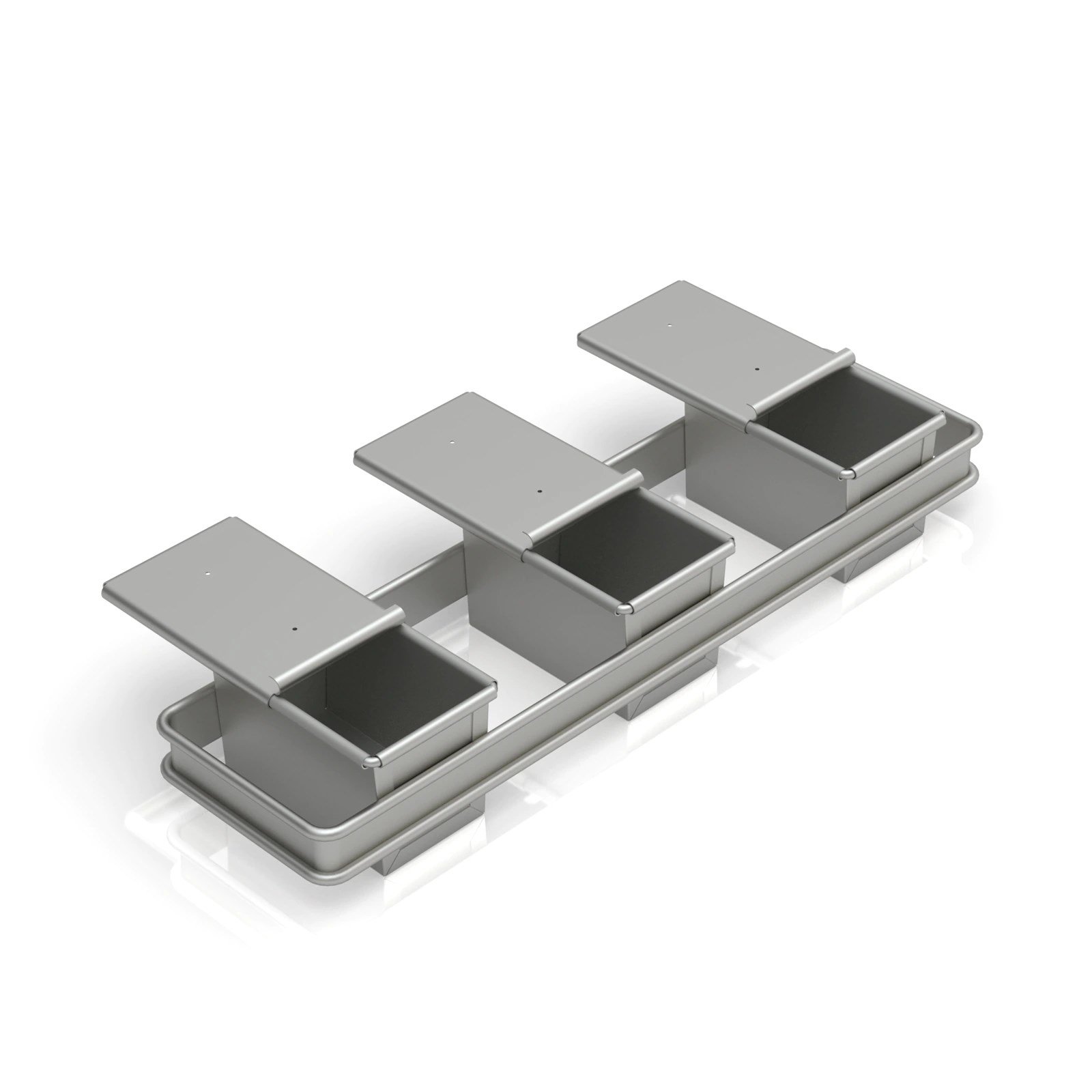 10x10x14 cm Set Tost Ekmeği Tavası