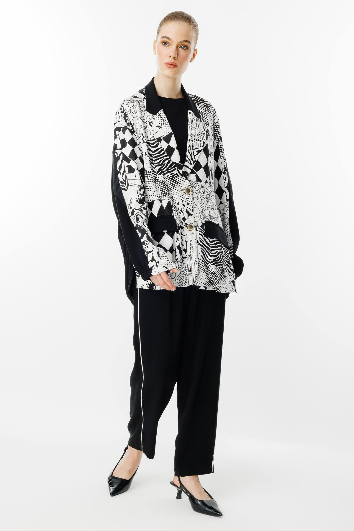 25YGSTKM3070/Ghisa Mono Yaka Takım - Siyah