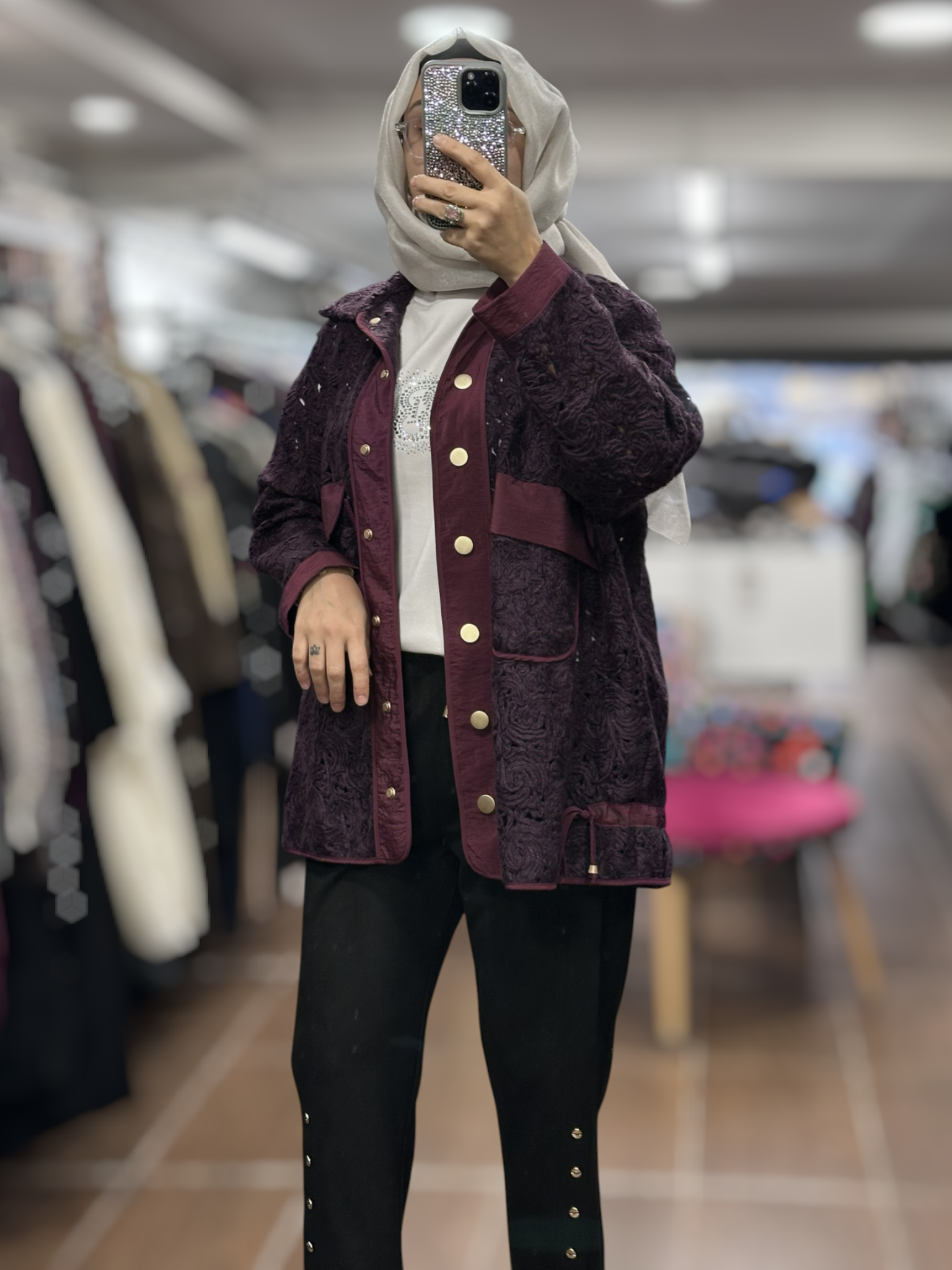 26KGSCKT3333/Ghisa Ceket - MÜRDÜM