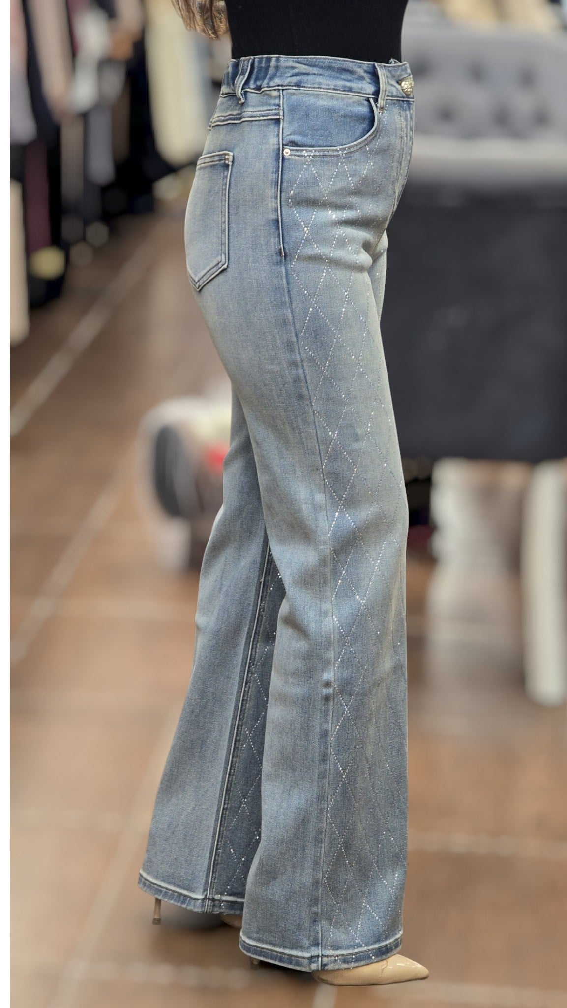 3611P8081/Ghisa Pantolon-MAVİ