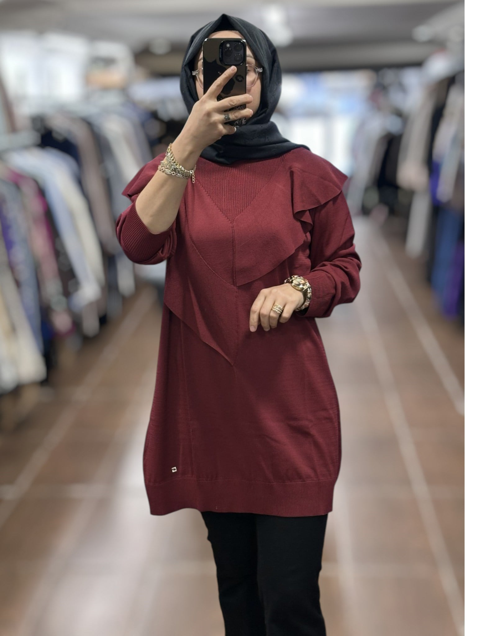 3620T4325/Ghisa Tunik-BORDO