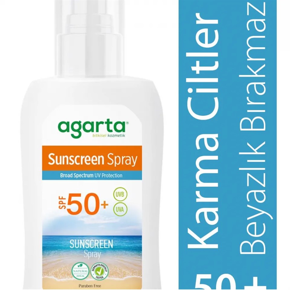 AGARTA DOĞAL GÜNEŞ SPREYİ 150 ML