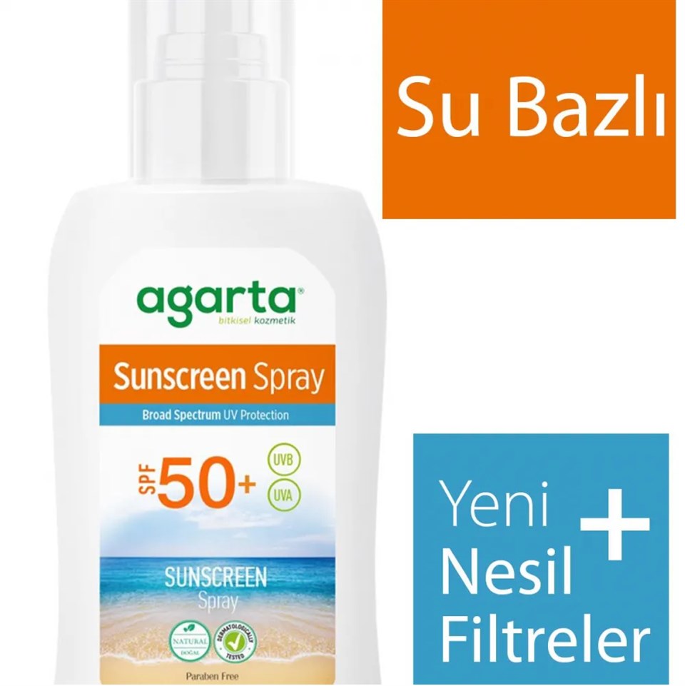 AGARTA DOĞAL GÜNEŞ SPREYİ 150 ML