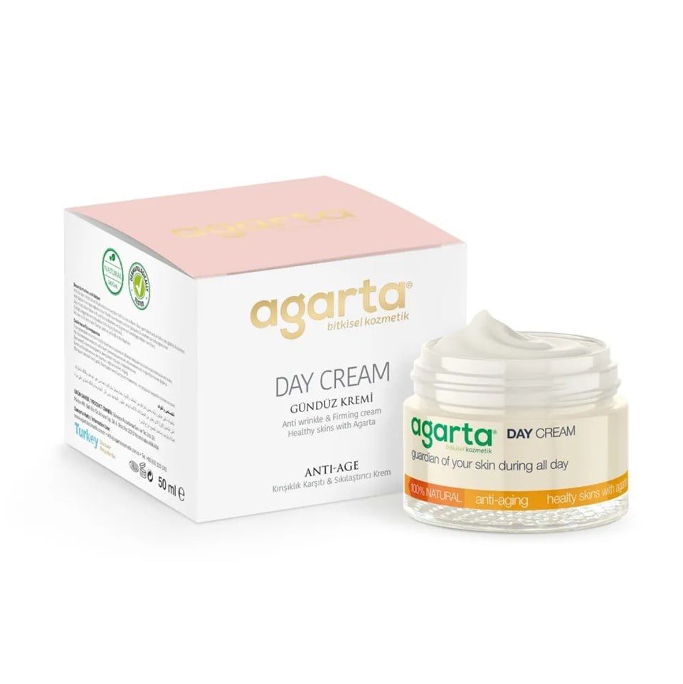 AGARTA DOĞAL YAŞLANMA KARŞITI ANTI AGING GÜNDÜZ BAKIM KREMİ 50 ML
