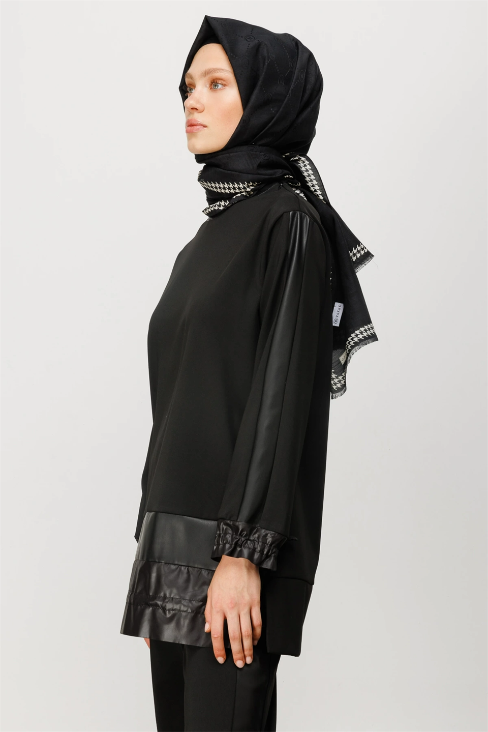 BAMBU SCUBA KUMAŞ İKİLİ TAKIM - SİYAH