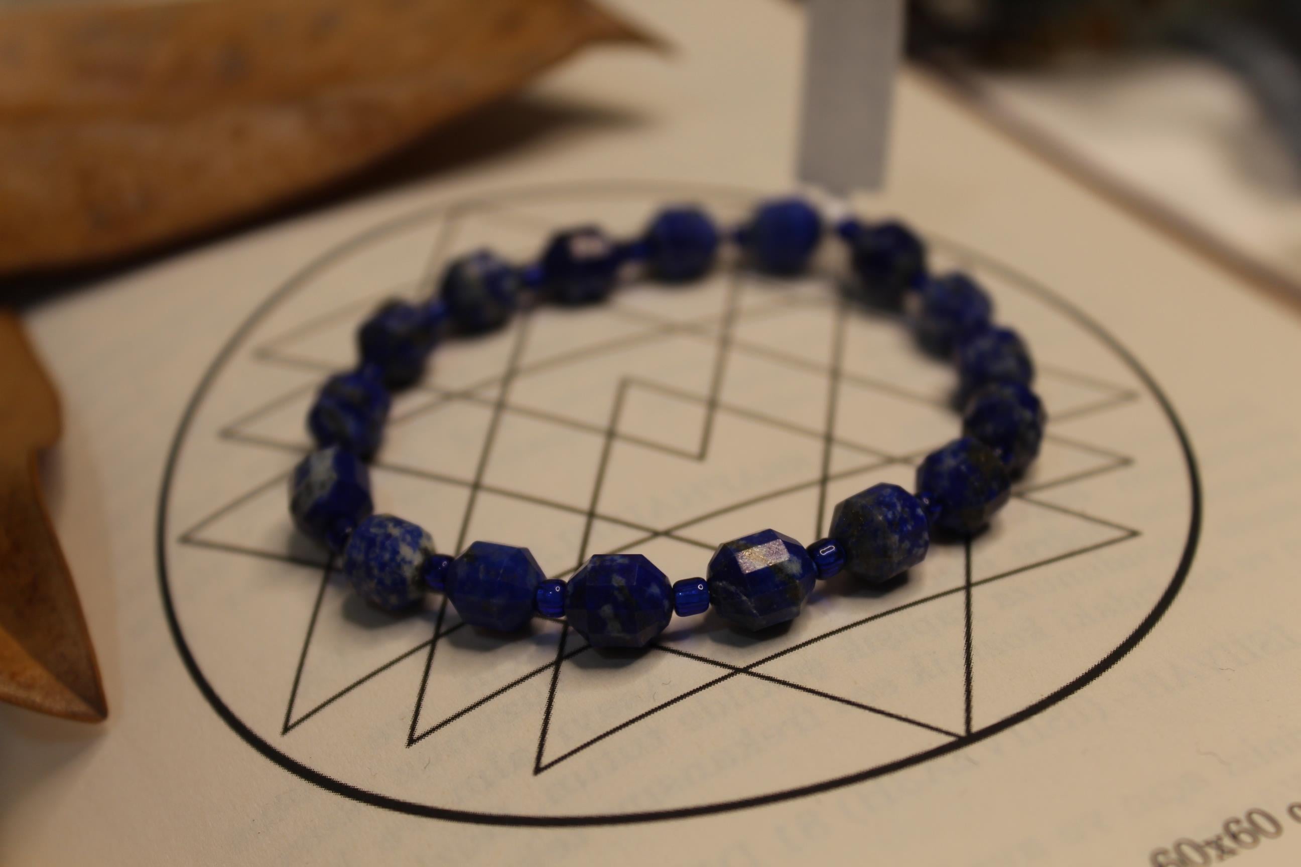 BİLEKLİK - LAPİS LAZULİ FASET