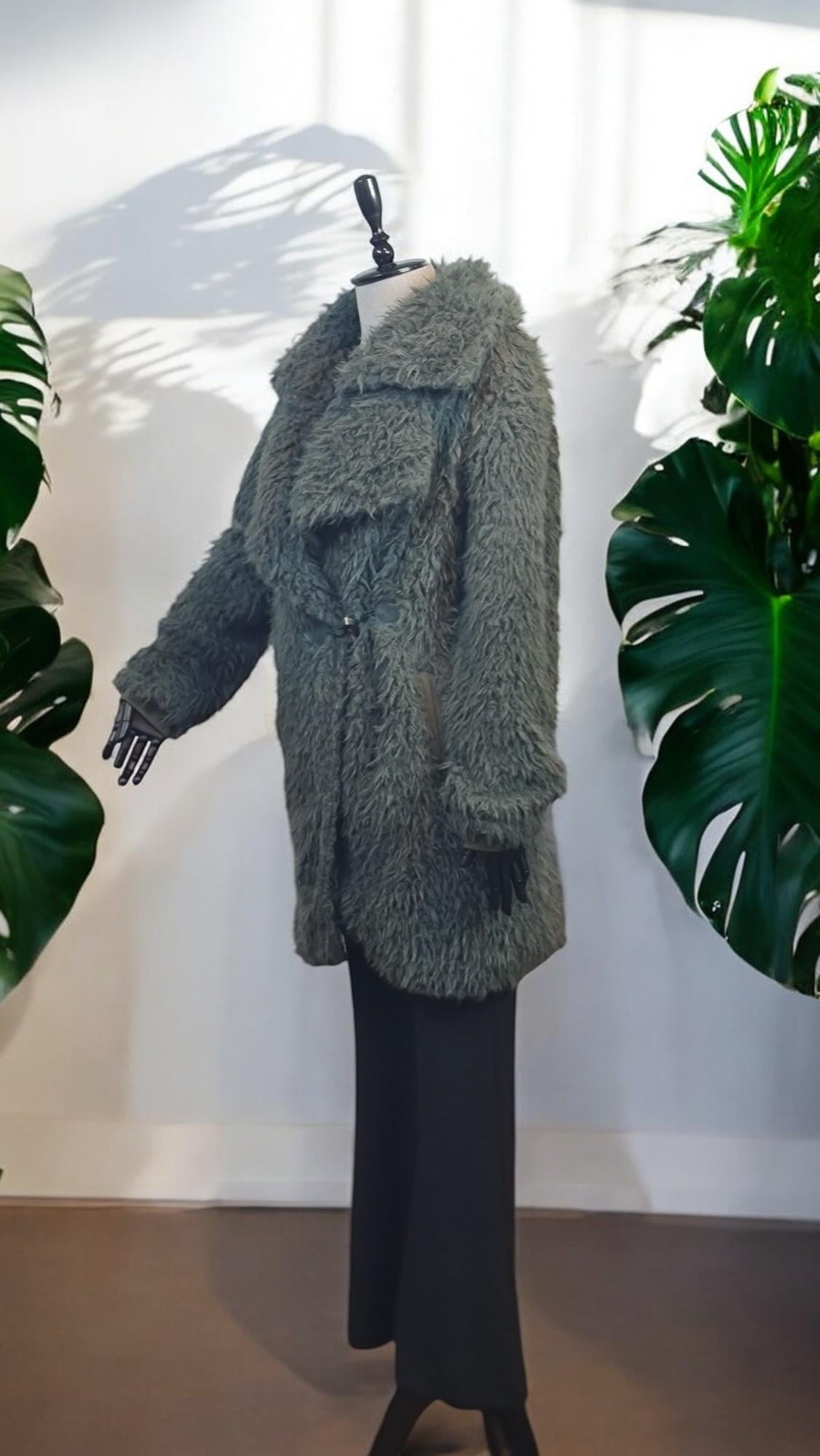 ÇİFT YAKALI SHEEP KAP - HAKİ