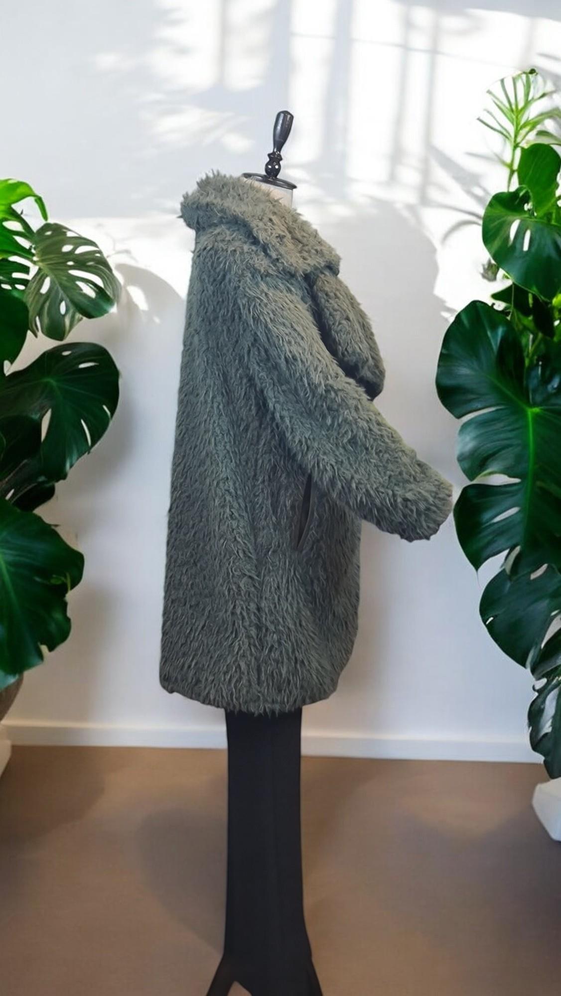 ÇİFT YAKALI SHEEP KAP - HAKİ
