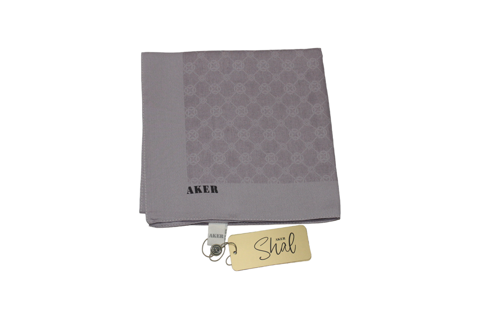 ELEGANCE MONOGRAM EŞARP - PUDRA