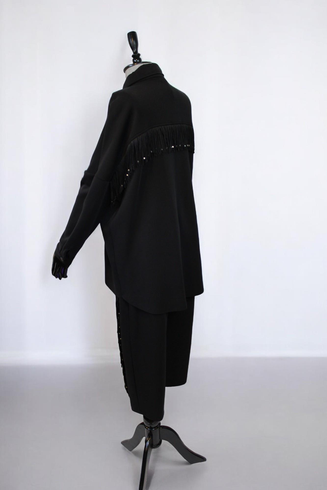 Ghisa Cep Detaylı Tunik Pantolon - Siyah