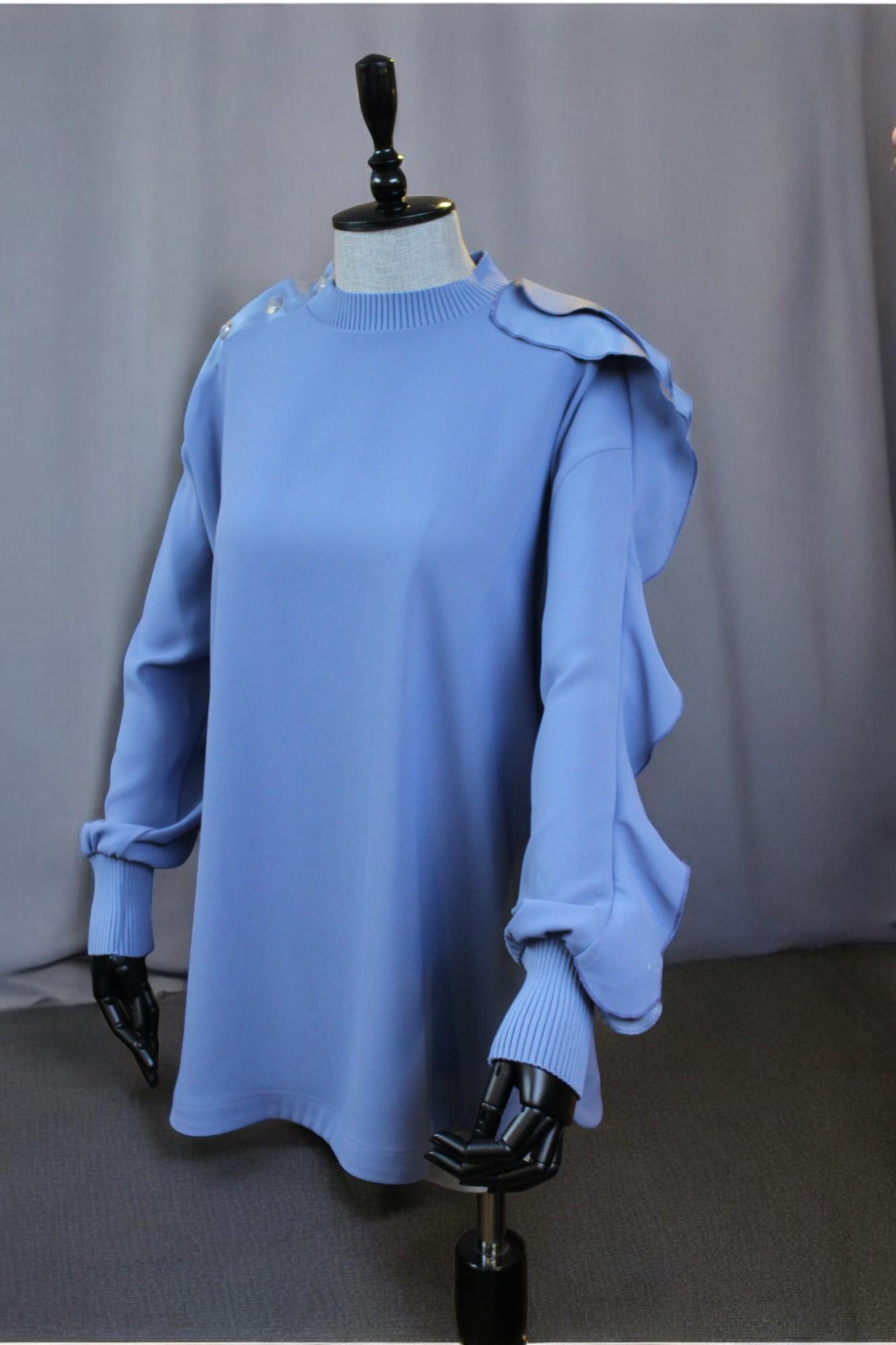 Ghisa Kol Detaylı Tunik - Mavi